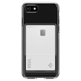 Spigen iPhone 7/8/SE Cover Crystal Slot Crystal Clear