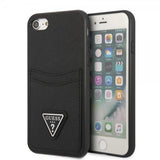 Guess iPhone 7/8/SE Cover Saffiano Double Cardslot Sort