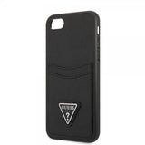 Guess iPhone 7/8/SE Cover Saffiano Double Cardslot Sort
