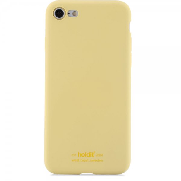 holdit iPhone 7/8/SE Cover Silikone Gul