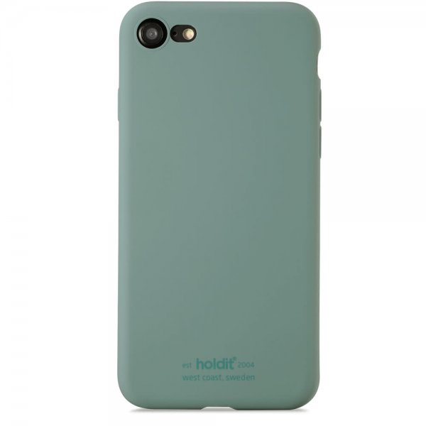 holdit iPhone 7/8/SE Cover Silikone Moss Green
