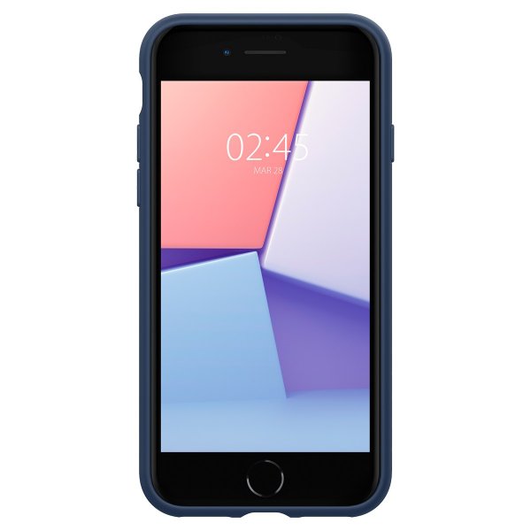 Spigen iPhone 7/8/SE Cover Silicone Fit Navy Blue