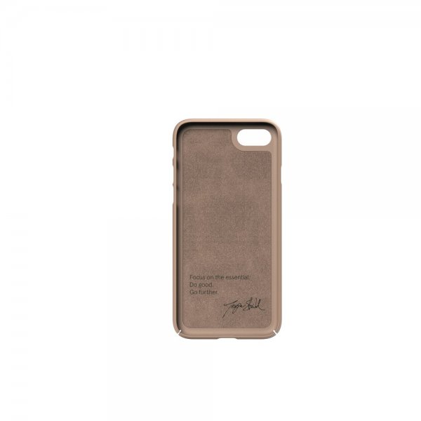 Nudient iPhone 7/8/SE Cover Tyndt Etui V3 Clay Beige