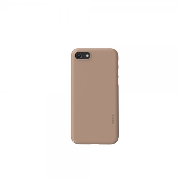 Nudient iPhone 7/8/SE Cover Tyndt Etui V3 Clay Beige