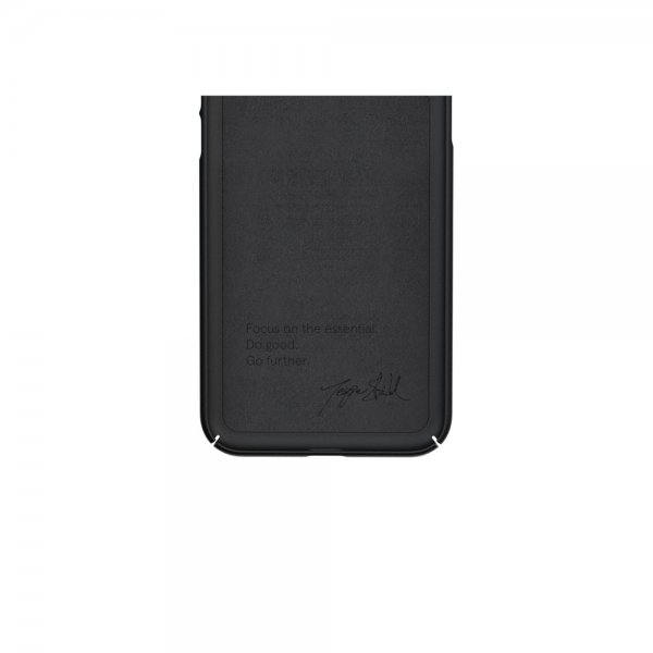 Nudient iPhone 7/8/SE Cover Thin Case V3 Ink Black