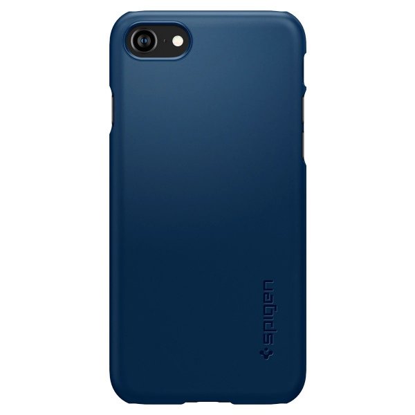 Spigen iPhone 7/8/SE Cover Thin Fit Navy Blue