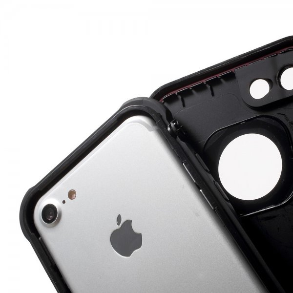 Redpepper iPhone 7/8/SE Cover Vandtæt IP68 Sort
