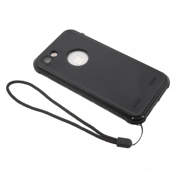 Redpepper iPhone 7/8/SE Cover Vandtæt IP68 Sort