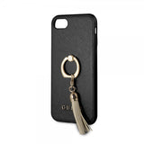 Guess iPhone 7/8/SE Cover med Ringholder Sort