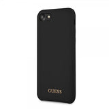 Guess iPhone 7/8/SE Cover Silikone Logo Sort