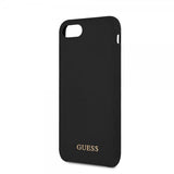 Guess iPhone 7/8/SE Cover Silikone Logo Sort