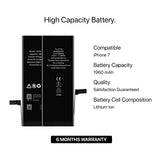 iPhone 7 Batteri Høj Kvalitet
