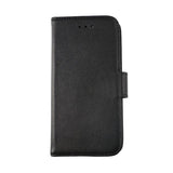 Rvelon iPhone 7/8/SE Cover Ægte Læder Sort