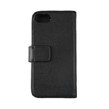Rvelon iPhone 7/8/SE Cover Ægte Læder Sort
