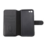 Rvelon iPhone 7/8/SE Cover Magnetisk Aftageligt Cover Sort