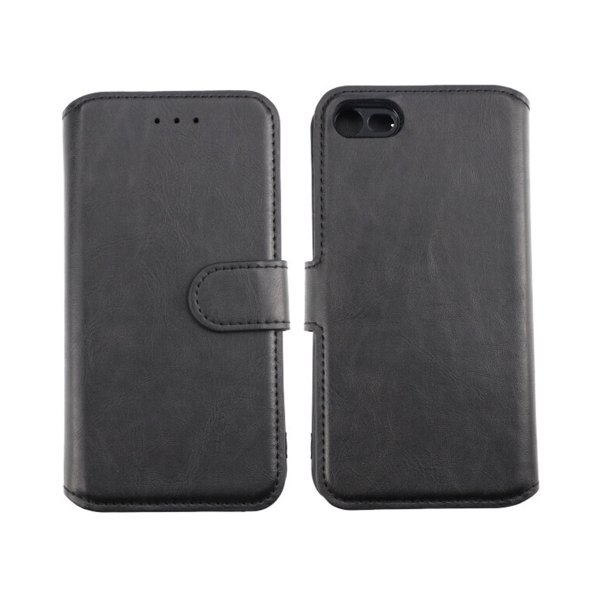 Rvelon iPhone 7/8/SE Cover Magnetisk Aftageligt Cover Sort