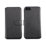 Rvelon iPhone 7/8/SE Cover Magnetisk Aftageligt Cover Sort