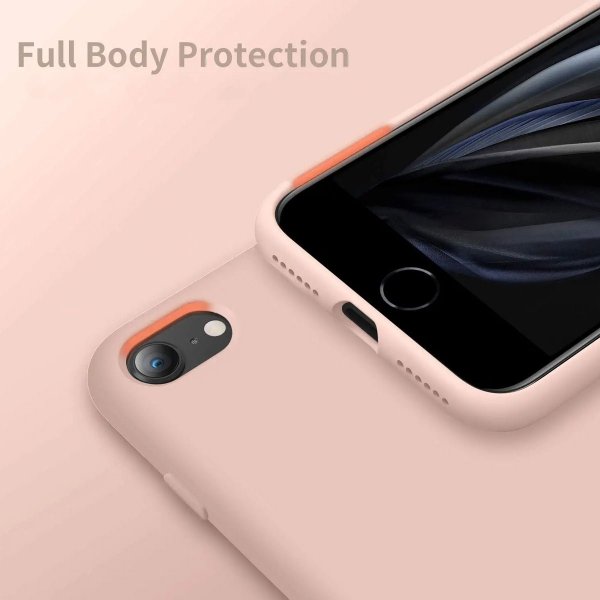 Rvelon iPhone 7/8/SE Cover Silikone Beige