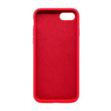 Rvelon iPhone 7/8/SE Cover Silikone Rød