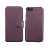 Rvelon iPhone 7/8/SE Cover Udfoldeligt Kortrum Lilla