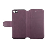 Rvelon iPhone 7/8/SE Cover Udfoldeligt Kortrum Lilla