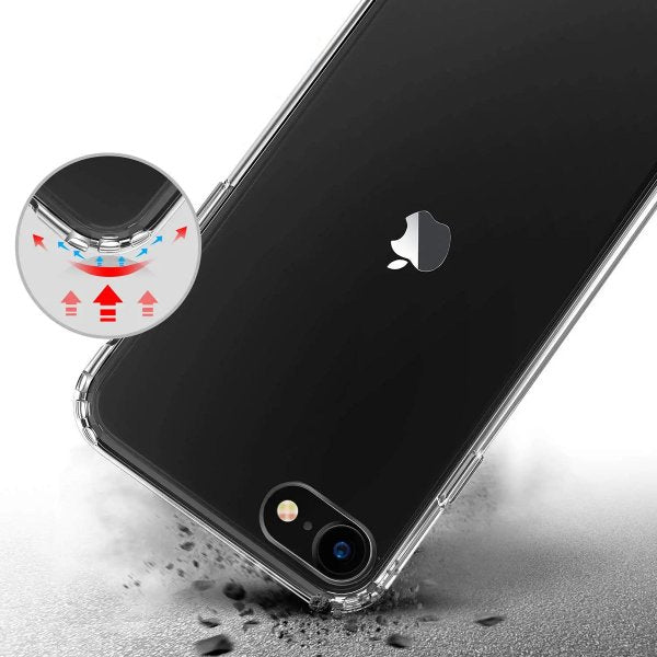 Rvelon iPhone 7/8/SE Cover TPU Transparent