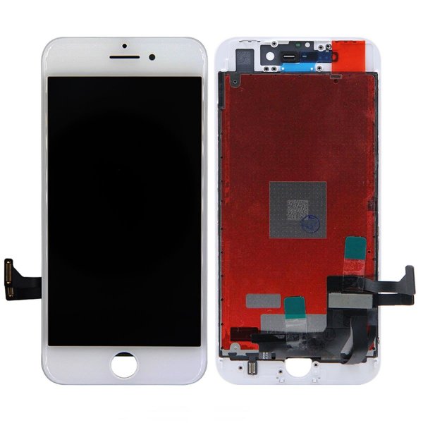iPhone 8 SC LCD Skærm AAA Premium - Hvid
