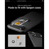 Spigen iPhone Air Kamerabeskyttelse GLAS.tR EZ Fit Optik Pro 2-pak Grå