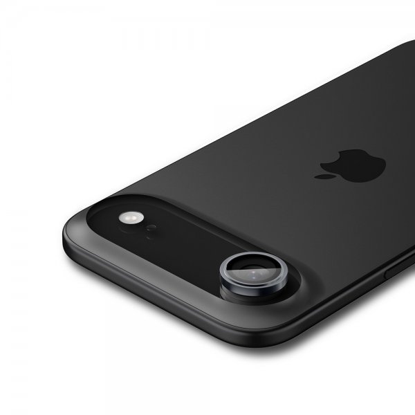 Spigen iPhone Air Kamerabeskyttelse GLAS.tR EZ Fit Optik Pro 2-pak Grå