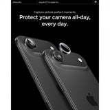 Spigen iPhone Air Kamerabeskyttelse GLAS.tR EZ Fit Optik Pro 2-pak Grå