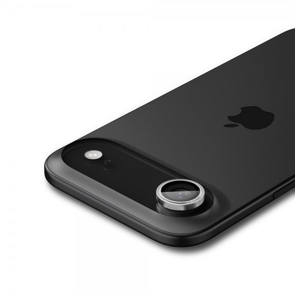 Spigen iPhone Air Kamerabeskyttelse GLAS.tR EZ Fit Optik Pro 2-pak Sølv