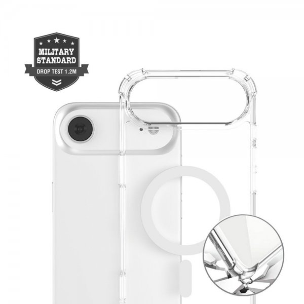 4smarts iPhone Air Skal Ibiza MagSafe Transparent