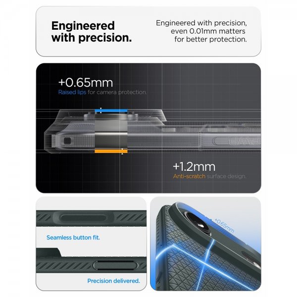 Spigen iPhone Air Cover Liquid Air Abyss Green