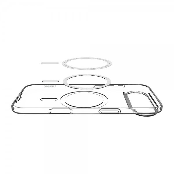 Spigen iPhone Air Cover Liquid Crystal MagFit Clear White