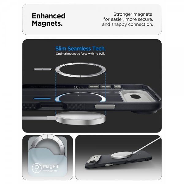 Spigen iPhone Air Cover Nano Pop MagFit Black Sesame