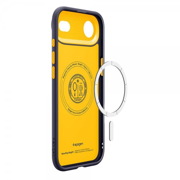 Spigen iPhone Air Cover Nano Pop MagFit Blåbær Navy