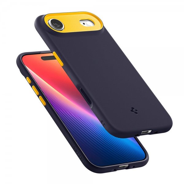Spigen iPhone Air Cover Nano Pop MagFit Blåbær Navy