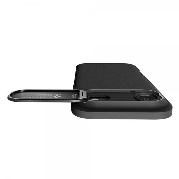Spigen iPhone Air Cover Optik Armor MagFit Sort