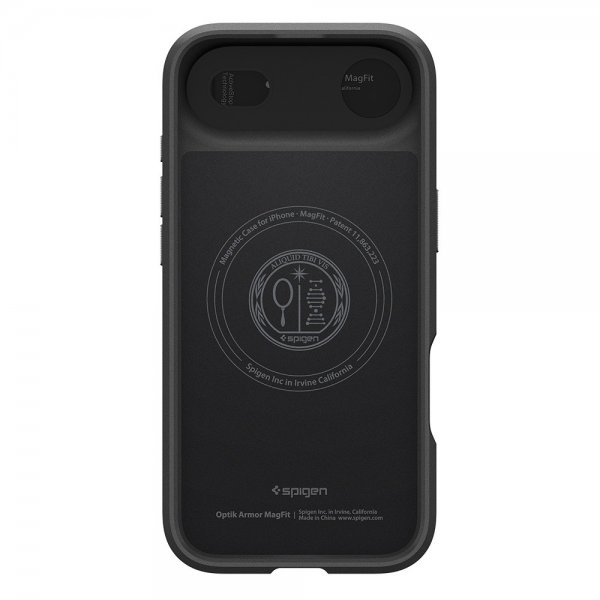 Spigen iPhone Air Cover Optik Armor MagFit Sort