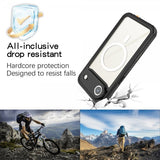 4smarts iPhone Air Cover Stærk IP68 MagSafe Sort