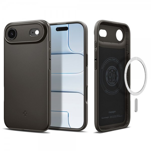 Spigen iPhone Air Cover Thin Fit MagFit Gunmetal