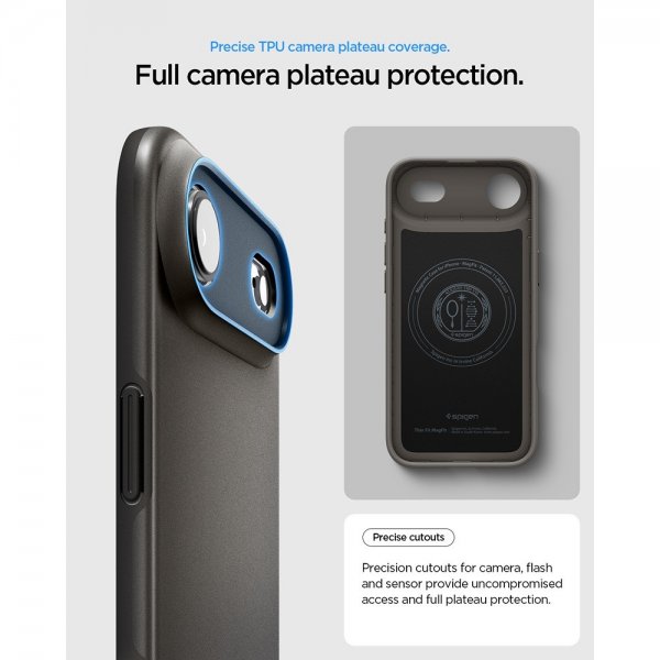 Spigen iPhone Air Cover Thin Fit MagFit Gunmetal