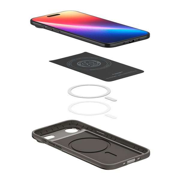 Spigen iPhone Air Cover Thin Fit MagFit Gunmetal
