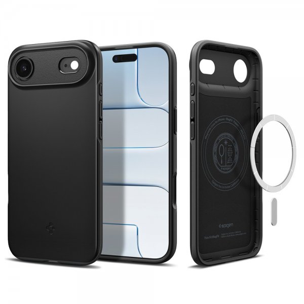 Spigen iPhone Air Cover Thin Fit MagFit Sort