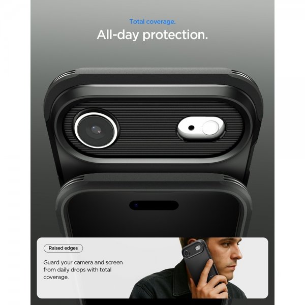 Spigen iPhone Air Cover Tough Armor T MagFit Sort
