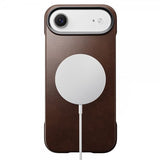 Nomad iPhone Air Skal Traditionelt Læderetui Horween Rustic Brown