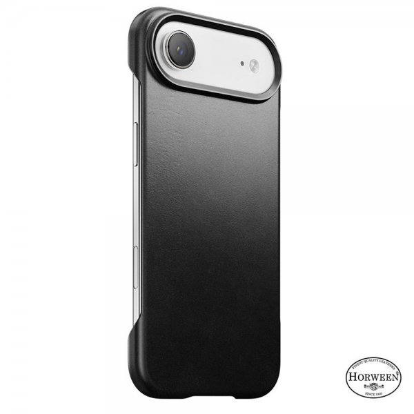 Nomad iPhone Air Cover Traditionelt Lædercover Horween Sort