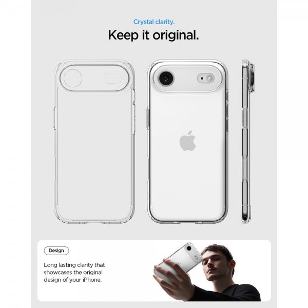 Spigen iPhone Air Cover Ultra Hybrid Krystalklar