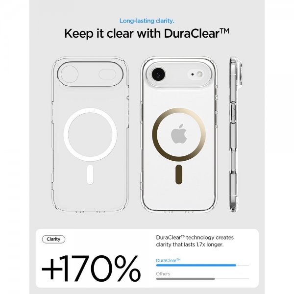 Spigen iPhone Air Cover Ultra Hybrid MagFit Clear Gold