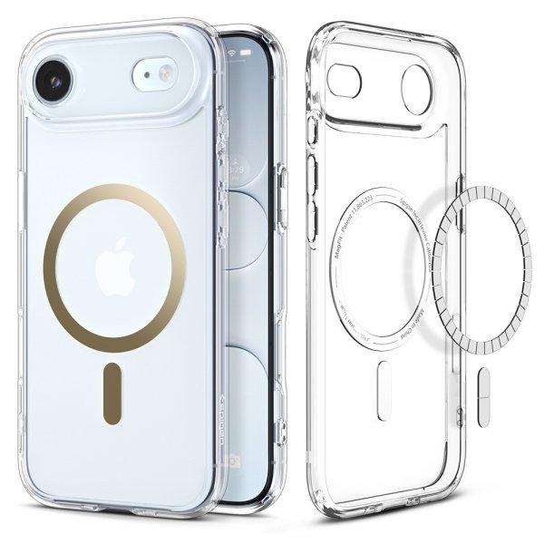 Spigen iPhone Air Cover Ultra Hybrid MagFit Clear Gold